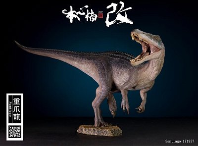 BARYONYX NANMU 2021 AZUL "SANTIAGO" RUGINDO JURASSIC WORLD REINO AMEAÇADO BARIONIX