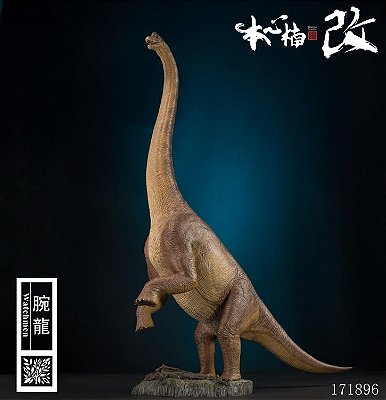 BRACHIOSAURUS NANMU 2022 EMPINADO JURASSIC PARK EDIÇÃO LIMITADA 500 UNIDADES BRAQUIOSSAURO DE RESINA "WATCHMEN"