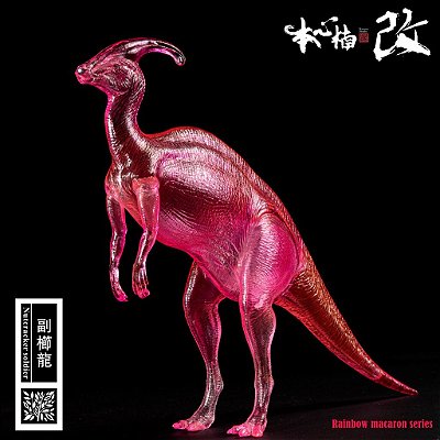 PARASAUROLOPHUS NANMU 2022 "MACARON" ROSA JURASSIC PARK "NUTCRACKER SOLDIER" PARASAUROLOFO