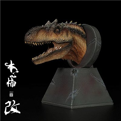 BUSTO DE ALLOSAURUS NANMU 2020 ESTATUETA EM RESINA ALOSSAURO