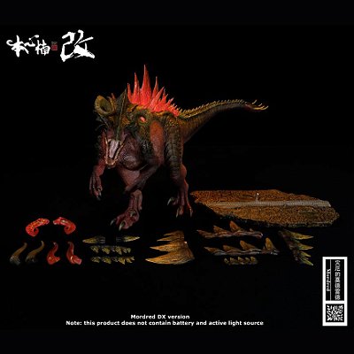 ULTIMASAURUS NANMU 2022 "MORDRED" VERMELHO DELUXE FIGURA COLECIONÁVEL DINOSSAURO HÍBRIDO JURASSIC PARK