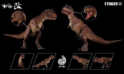 CARNOTAURUS NANMU 2024 "RANGER 3.0" VERMELHO FIGURA ARTICULADA SMART SERIES CARNOTAURO
