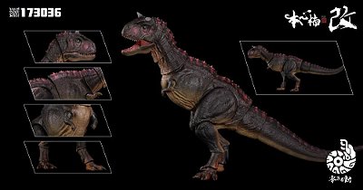 CARNOTAURUS NANMU 2024 "RANGER 3.0" PRETO FIGURA ARTICULADA SMART SERIES CARNOTAURO