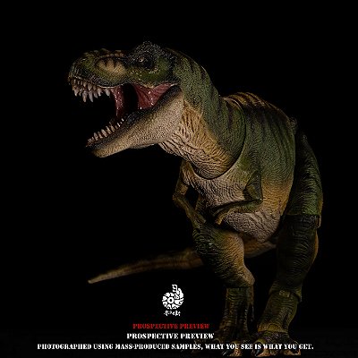 TYRANNOSAURUS REX NANMU 2026 VERDE SMART SERIES "SOVEREIGN OF THE OATH" FIGURA ARTICULADA TIRANOSSAURO MACHO