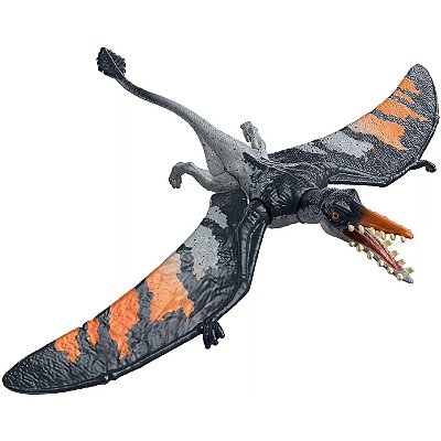 RHAMPHORHYNCHUS MATTEL CINZA DINO ESCAPE JURASSIC WORLD CAMP CRETACEOUS RANFORRINCO
