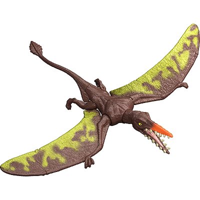 RHAMPHORHYNCHUS MATTEL MARROM JURASSIC WORLD SURVIVAL RANFORRINCO