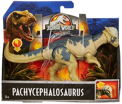 PACHYCEPHALOSAURUS MATTEL 2018 LEGACY COLLECTION JURASSIC WORLD REINO AMEÇADO PAQUICEFALOSSAURO [USADO]