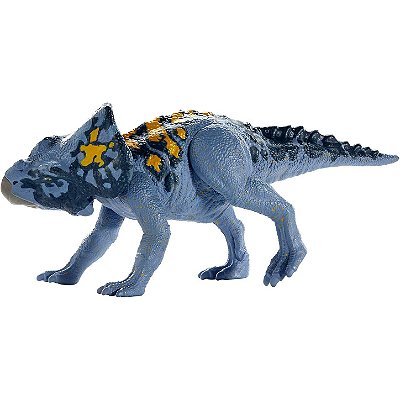 PROTOCERATOPS MATTEL AZUL ATTACK PACK DINO RIVALS JURASSIC WORLD PROTOCERÁTOPE [USADO]