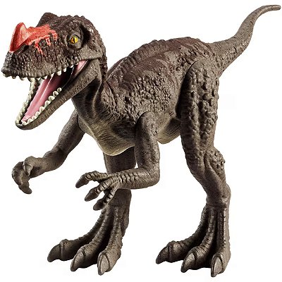 PROCERATOSAURUS MATTEL 2018 MARROM ATTACK PACK JURASSIC WORLD FALLEN KINGDOM DINOSSAURO PROCERATOSSAURO