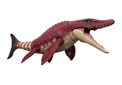 TYLOSAURUS MATTEL ULTIMATE DAMAGE JURASSIC WORLD RÉPTIL MARINHO TILOSSAURO