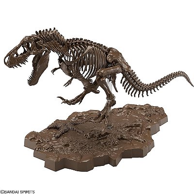 TYRANNOSAURUS REX MODEL KIT DE ESQUELETO EM PLÁSTICO ESCALA 1:32 IMAGINARY SKELETON BANDAI SPIRITS TIRANOSSAURO REX