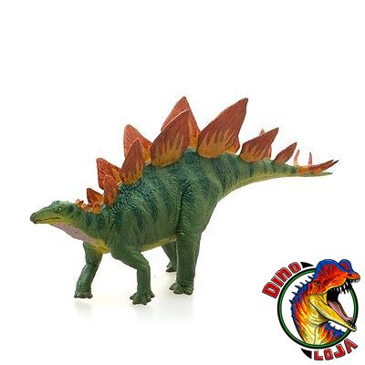 STEGOSAURUS FAVORITE DINOSSAURO EM PLÁSTICO MINIATURA COLECIONÁVEL ESTEGOSSAURO