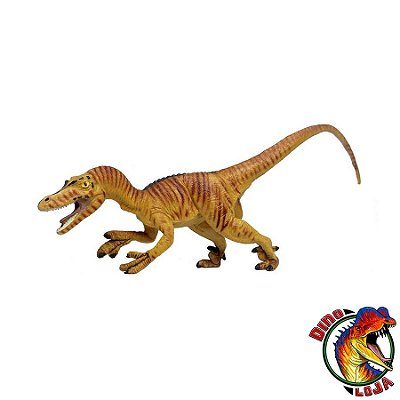 VELOCIRAPTOR SPEEDY PREDATOR SAFARI BRINQUEDO DE DINOSSAURO MINIATURA 1993 SAFARI LTD. [USADO]