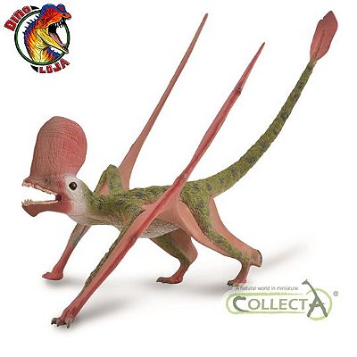 CAVIRAMUS COLLECTA 2020 MINIATURA DELUXE DE PTEROSSAURO CARNÍVORO RÉPTIL VOADOR