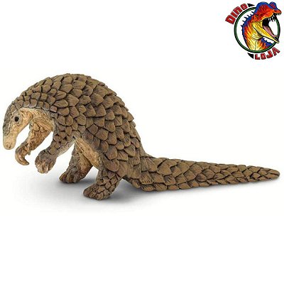 PANGOLIN INCREDIBLE CREATURES SAFARI LTD. MINIATURA DE ANIMAL SELVAGEM EXÓTICO