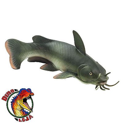 BAGRE SAFARI LTD BRINQUEDO CATFISH INCREDIBLE CREATURES MINIATURA DE PEIXE DE COURO