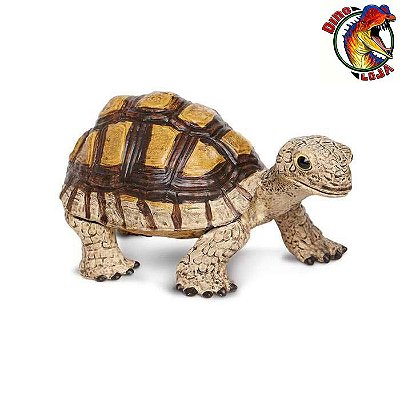 JABUTI MARROM SAFARI LTD INCREDIBLE CREATURES MINIATURA DE ANIMAL