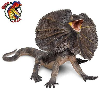 LAGARTO DE GOLA SAFARI LTD INCREDIBLE CREATURES MINIATURA DE ANIMAL