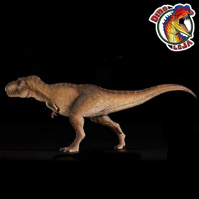TYRANNOSAURUS REX NANMU 2020 MARROM FIGURA DINOSSAURO JURASSIC WORLD DINOSSAUROS DE COLEÇÃO