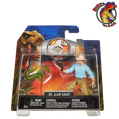 DR. GRANT JURASSIC PARK LEGACY COLLECTION BONECO ALAN GRANT COM COMPSOGNATHUS MATTEL