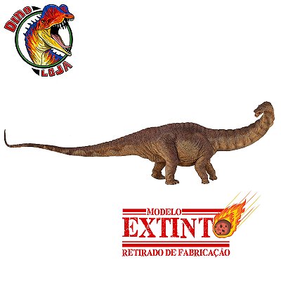 APATOSAURUS PAPO MINIATURA BRINQUEDO DE DINOSSAURO BONECO COLECIONÁVEL APATOSSAURO