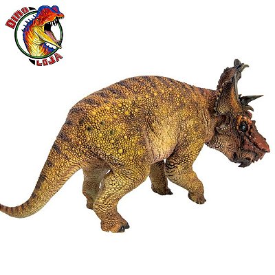 PACHYRHINOSAURUS PNSO BRIAN DINOSSAURO MINIATURA EM PLÁSTICO REALISTA PAQUIRRINOSSAURO