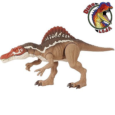 SPINOSAURUS JURASSIC WORLD MATTEL CAMP CRETACEOUS ACAMPAMENTO JURÁSSICO