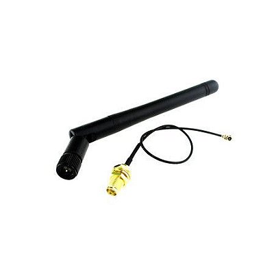 Antena 2.4Ghz 3dBi ideal para ESP8266 07