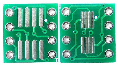 Adaptador SOP8/SSOP8/TSSOP8 SMD para DIP-8