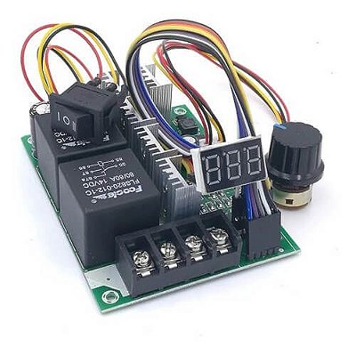 Módulo Controlador Pwm com Display 10-55V 60A