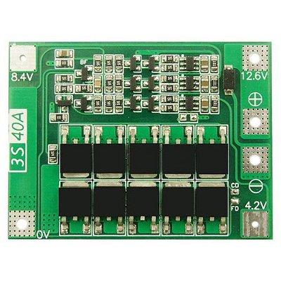 PLACA DE PROTECAO BMS P/4 BATERIAS LI-ION POLIMERO 16.8V - Beta