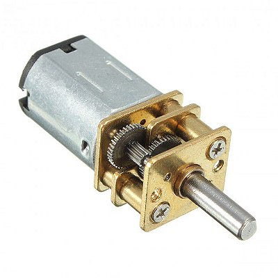 Motor 12V DC 300RPM com Caixa de Redução