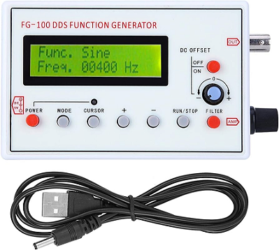 Gerador de Funções Portátil FG-100 1Hz - 500KHz