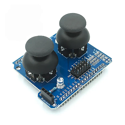 Shield com 2 Joysticks para Arduino Uno