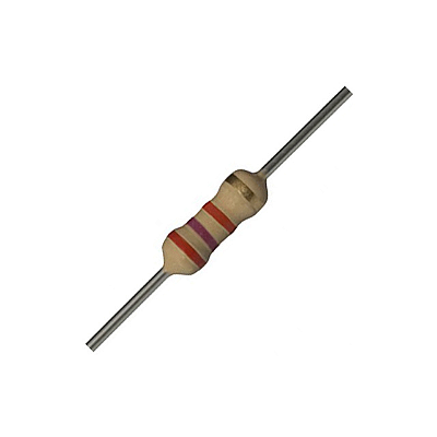 Resistor 2.7k 1/4W 5% - 10 Unidades