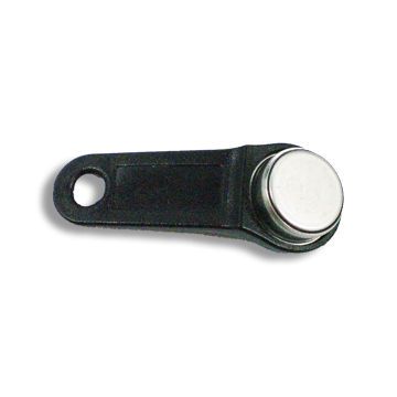 Tag iButton RW1990 64 Bits Preto - Chaveiro com Codificação Única