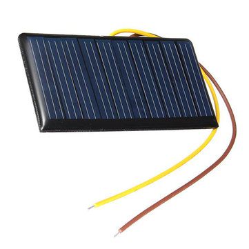 Mini Placa Painel Solar Fotovoltaico 5V 60mA