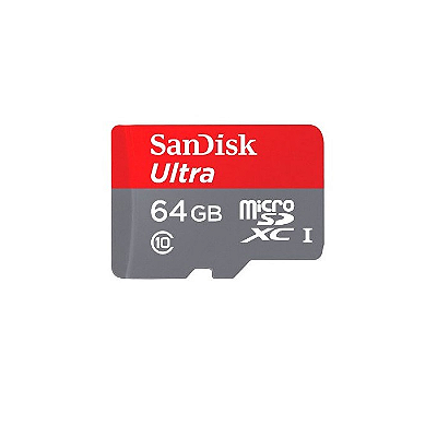 Cartão de Memória MicroSD 64GB Classe 10