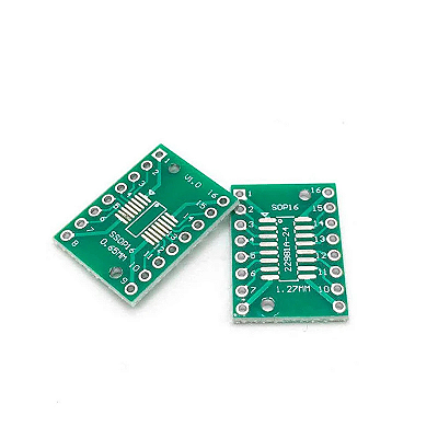 Adaptador SOP16 SSOP16 TSSOP16 SMD para DIP-16