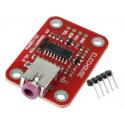 Módulo Transmissor de Rádio FM para Arduino V2.0