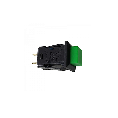 Chave Push Button sem Trava PBS1-12 Verde