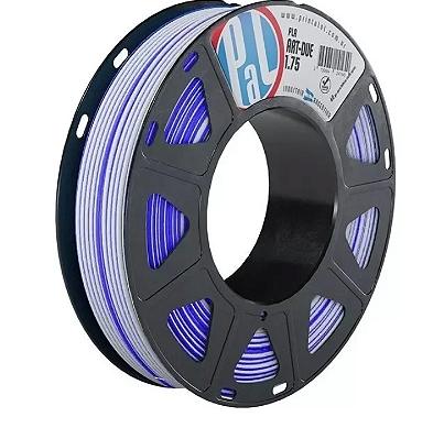 Filamento PLA Art Due Tango Branco Azul 250g 1.75mm Printalot