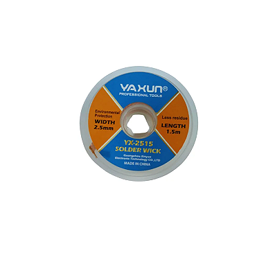 Malha Dessoldadora de Cobre Yaxun 2.5mm