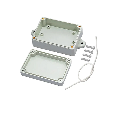 Caixa para Montagem 83MM/58MM/33MM Branca com Aba