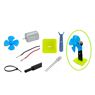 Kit Turbina Eólica DIY + Ebook