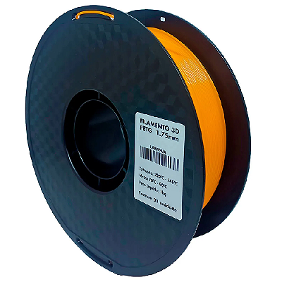 Filamento PETG Masterprint 1Kg 1.75mm Laranja