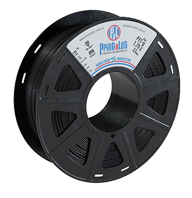 Filamento PETG 1Kg 1.75mm Preto Printalot