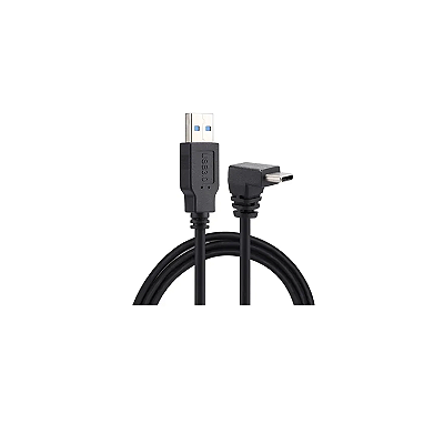Cabo Usb Tipo C 90 Graus Up Angle