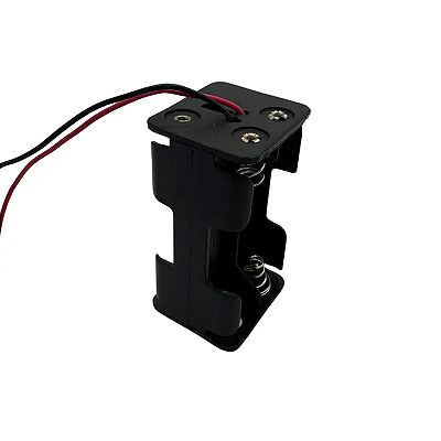 Suporte para 4 Pilhas AA Compacto