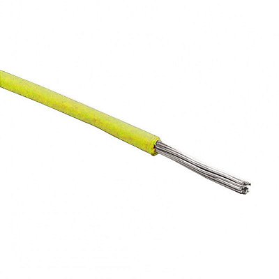 Cabo Flexível Tiaflex 0.10mm² Amarelo - Venda por Metro